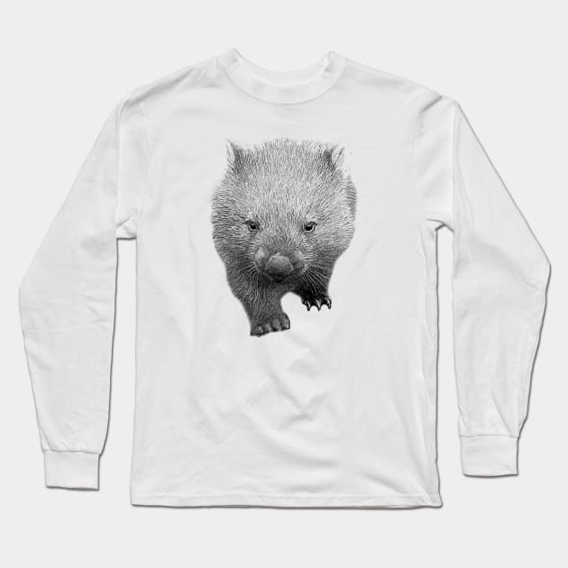 Wombat Long Sleeve T-Shirt by Guardi